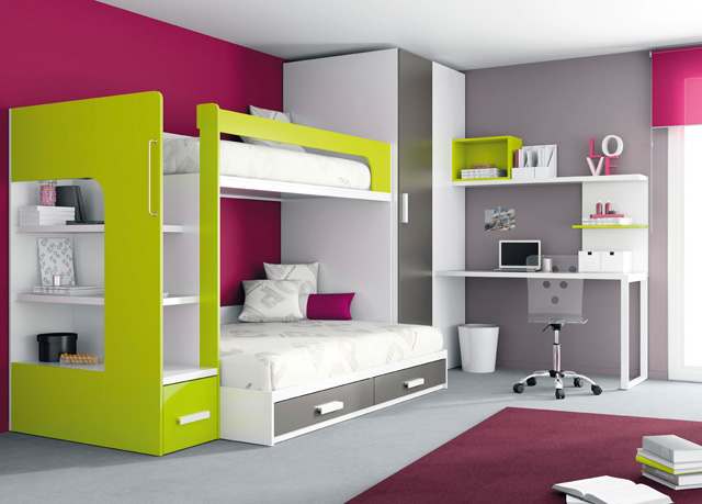 Muebles habitaciones juveniles: habitaciones juveniles muebles ...