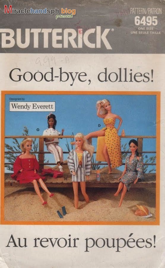 butterick barbie doll patterns