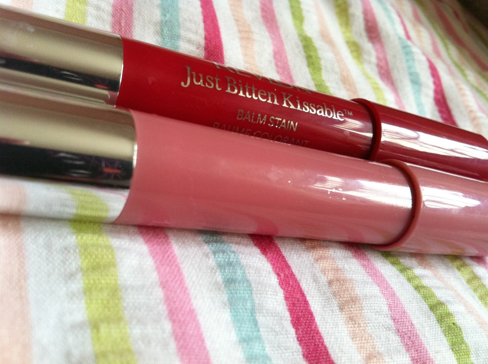 cutes and fruits Review Revlon Just Bitten Kissable Lip Balm Stains