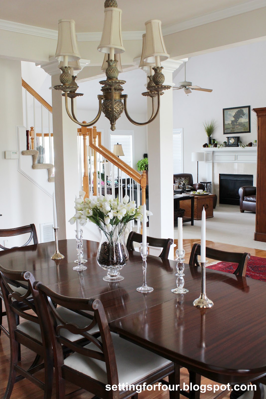 My Space: Dining Room - Setting for Four