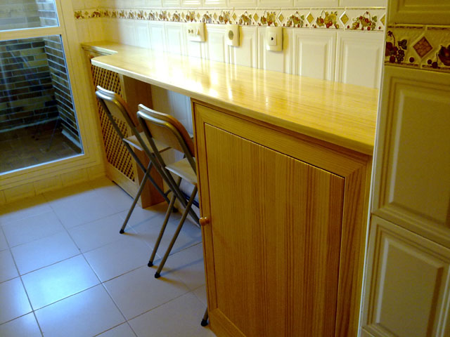 Tú diseñas -- Tú decides: Barra de comedor - cocina