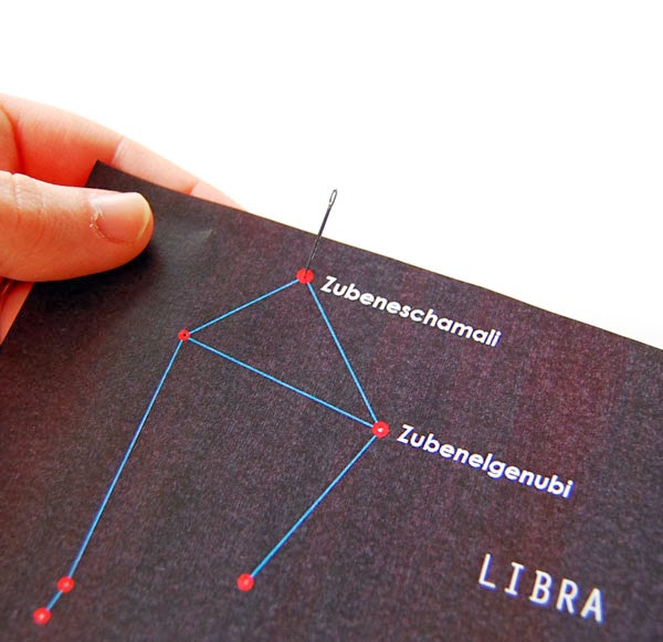 The Craftinomicon: Make Your Own Constellation Notecards: 3 Ways