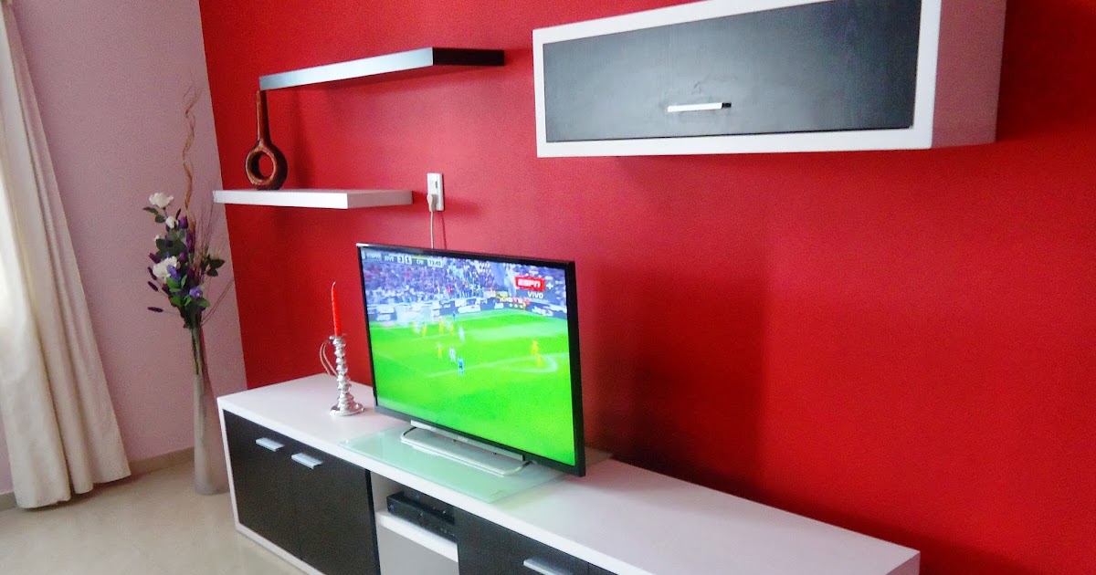 El Detalle, muebles diseñados a medida: Mueble para LCD, DVD y Home con