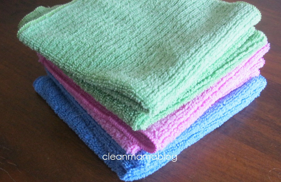 CLEAN MAMA How to Use Microfiber