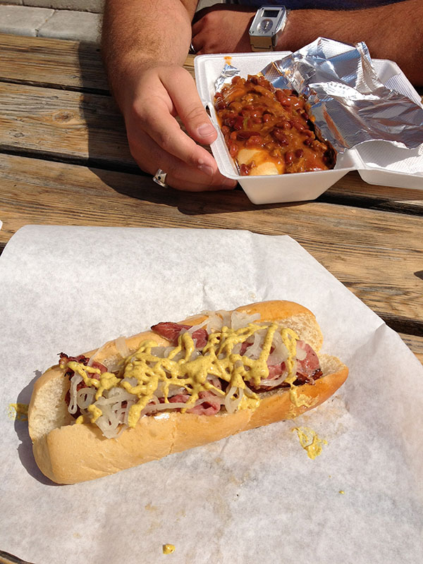 The Barney Experience! Home Depot Hot Dogs!