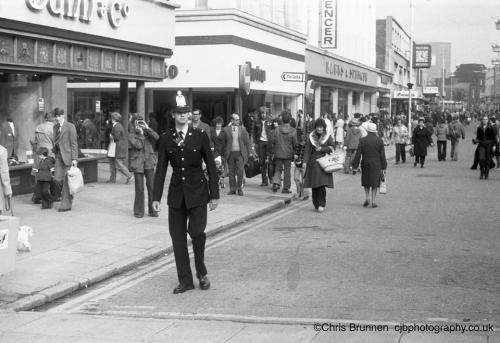 Commercial Road in the 1960's