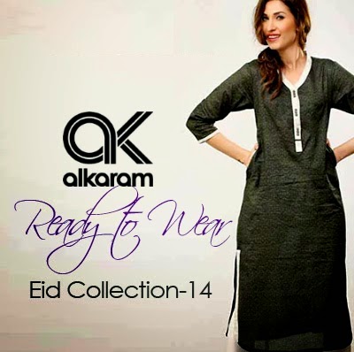 Ready to Wear Eid Collection 2014 by Alkaram