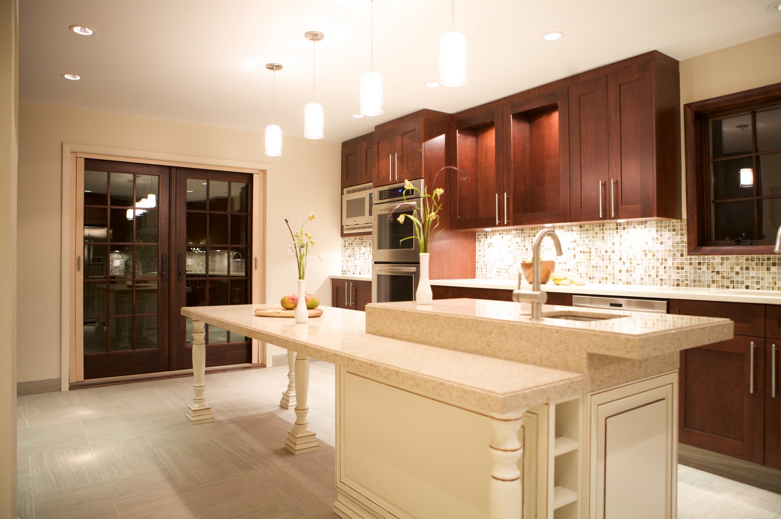 Ishka Designs 2018 Kitchen After Looking From Living Room Maximized The Additional 100 Sf With 9 Pantry Not Shown Island To Seat 7 8 French Doors Unfinished