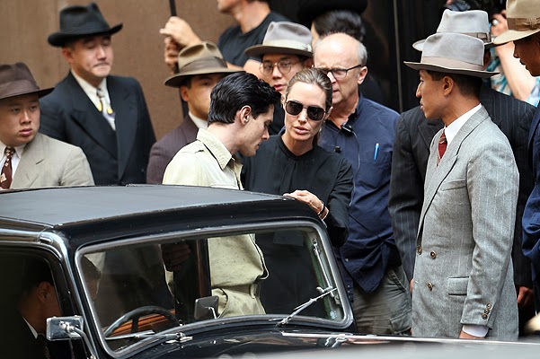 Angelina Jolie filming in Australia