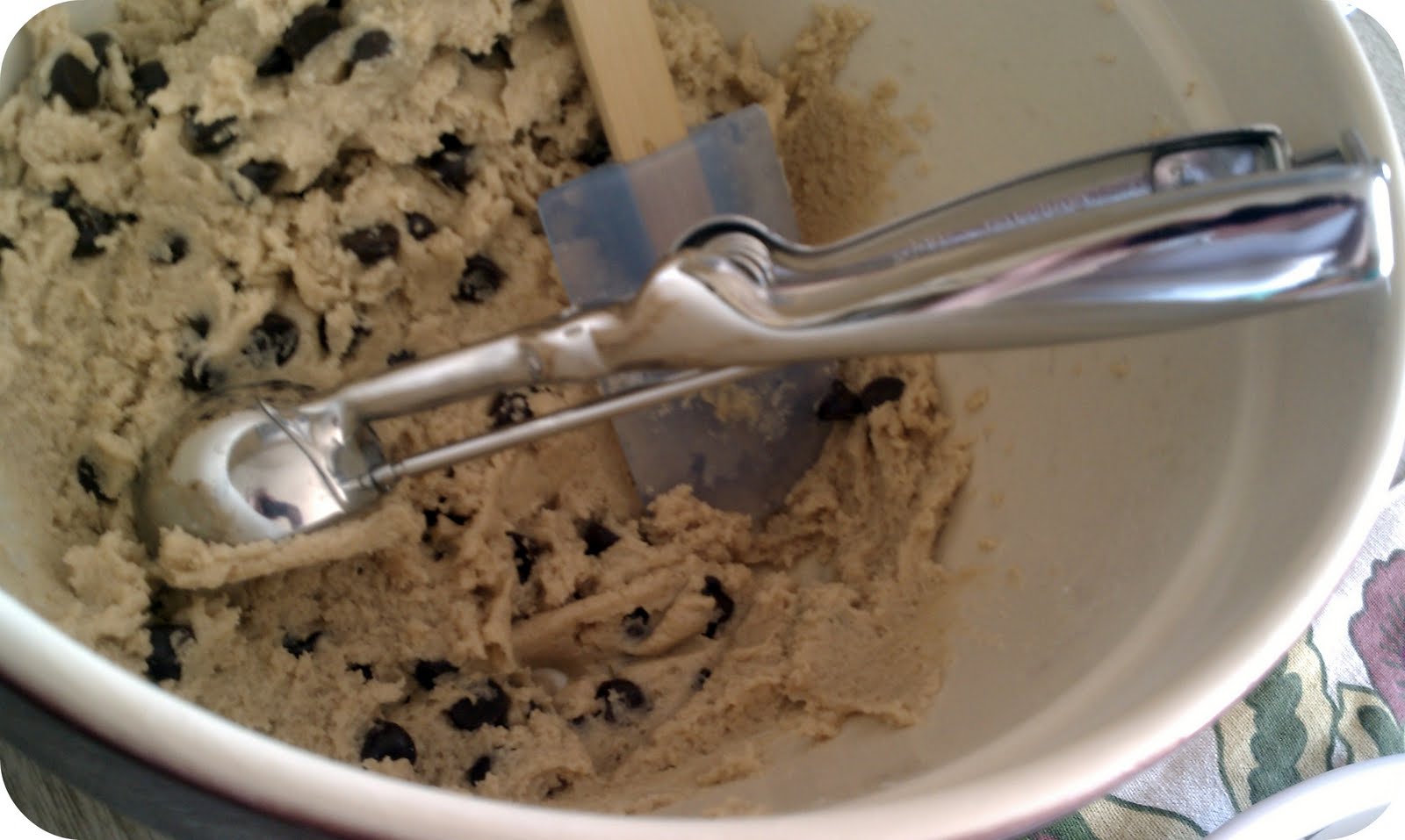 Baking Through Life The One with Cookie Dough Scoops