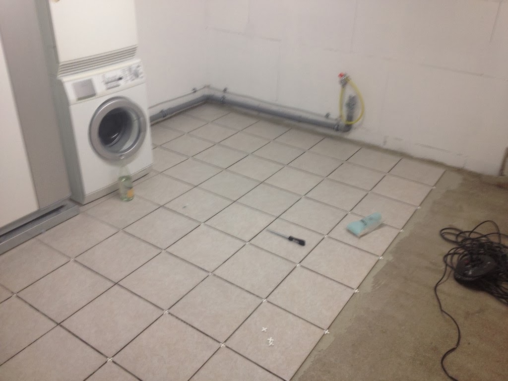 HuM's Baublog: Fliesen im Keller