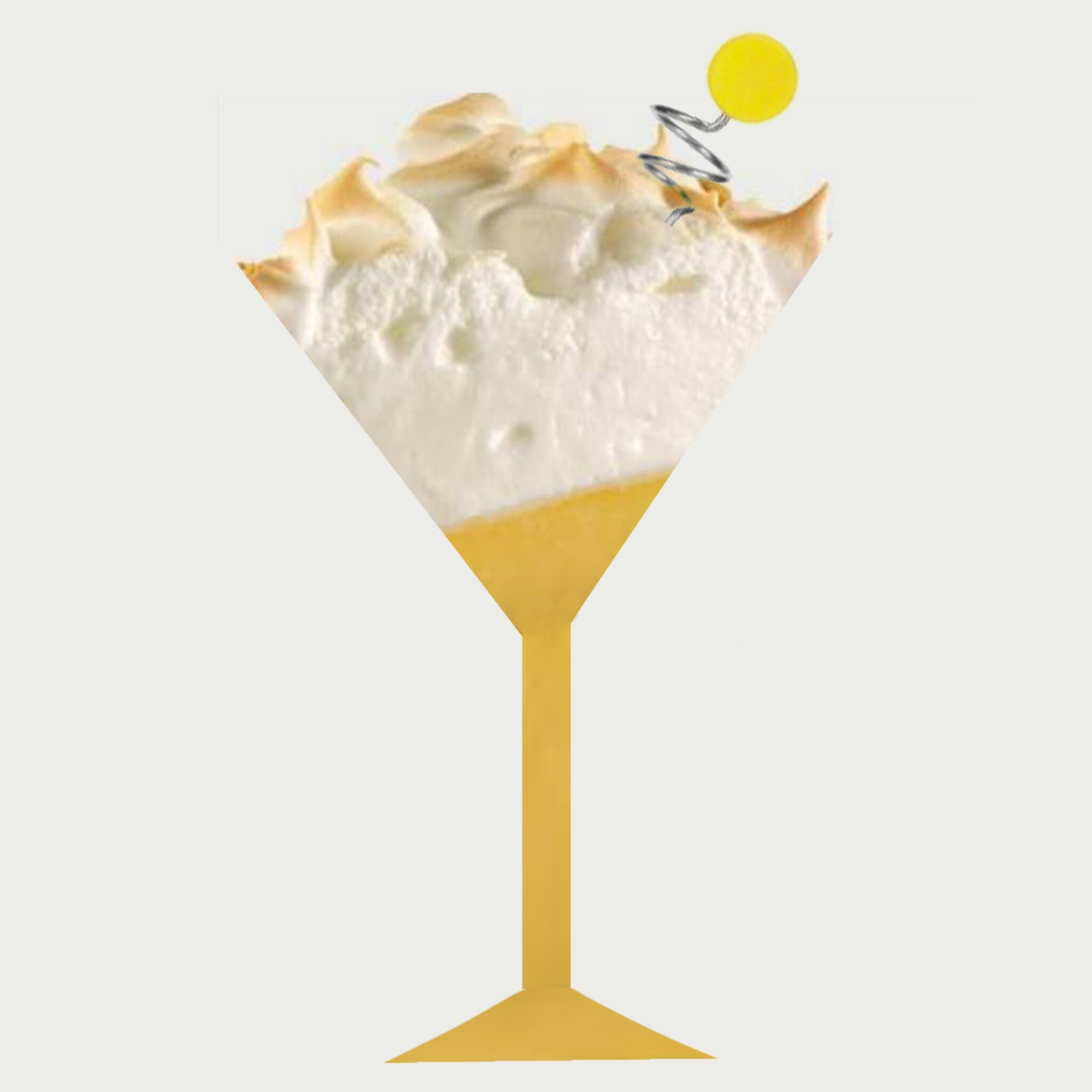 The MARTINI DIVA LEMON MERINGUE PIE MARTINI Lemoncello Martini