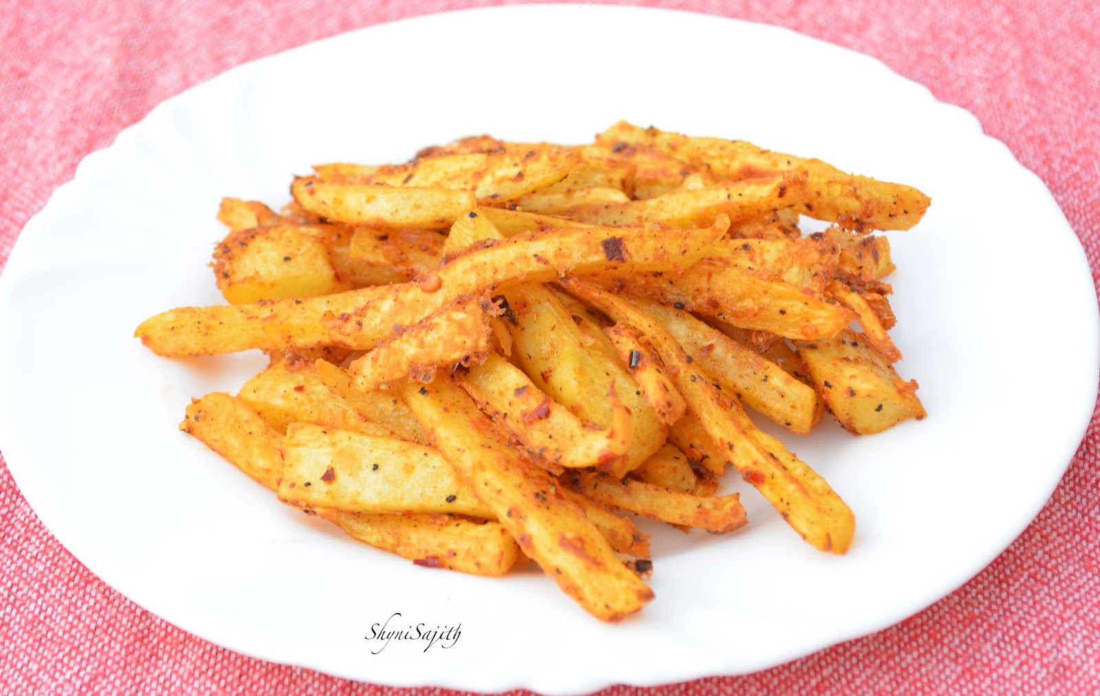 My Cooking Experiments......... Baked Sweet Potato Strips