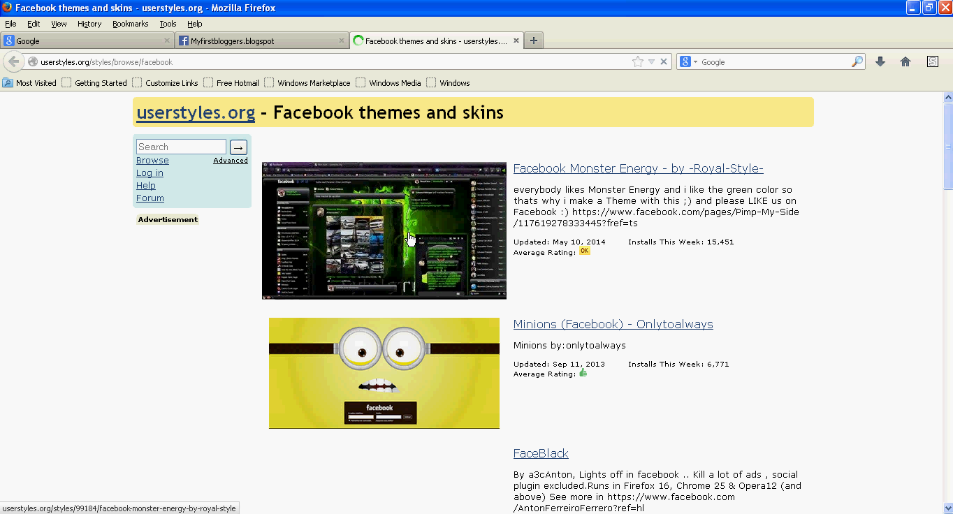 Look - Themes facebook stylish video Looks - Themes facebook stylish video