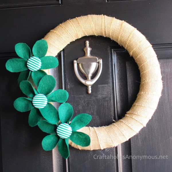 Be Different...Act Normal: St. Patrick's Day Wreaths [DIY Decorations]