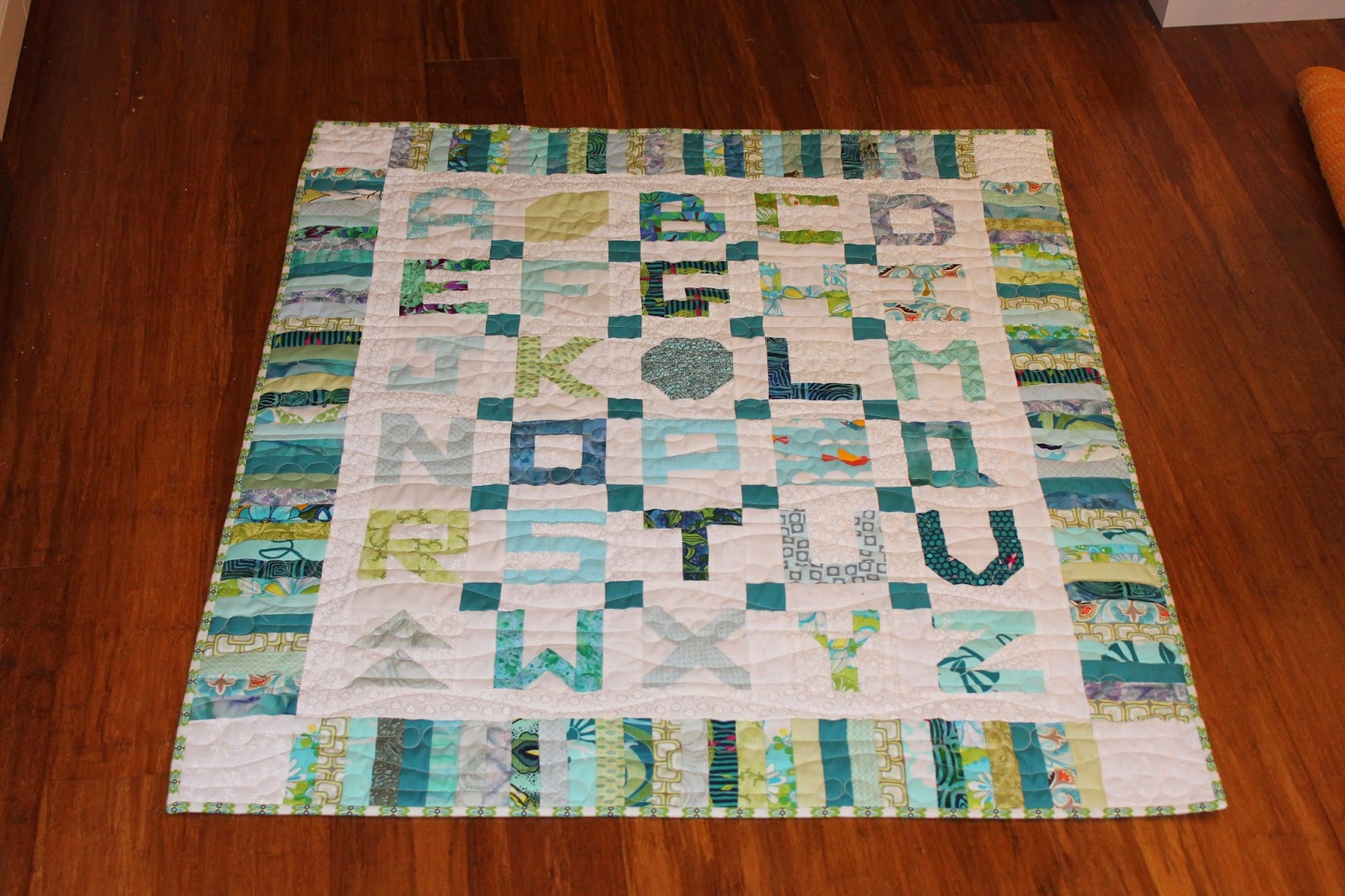 Quilting is more fun than Housework... Little Letters Quilt 2 Finish