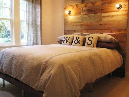 Reclaimed Wood Headboard
