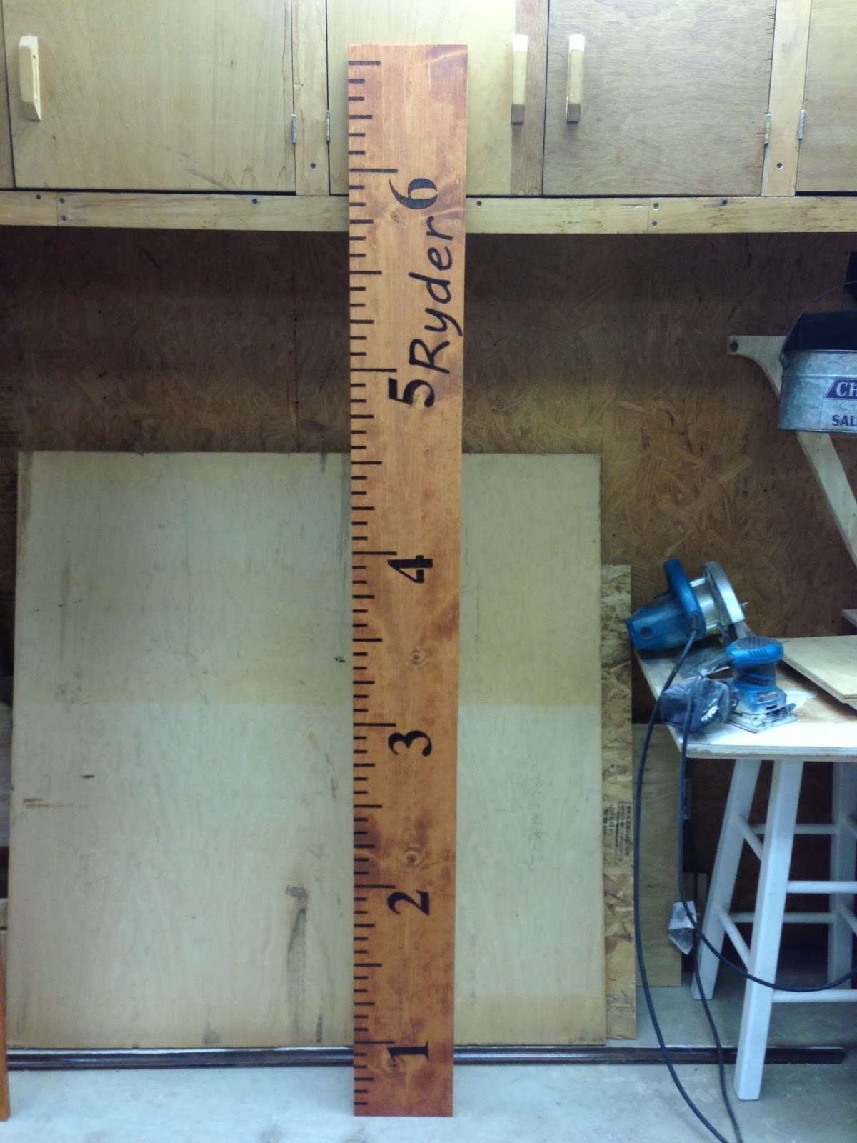Wilker Do's DIY Growth Chart Ruler