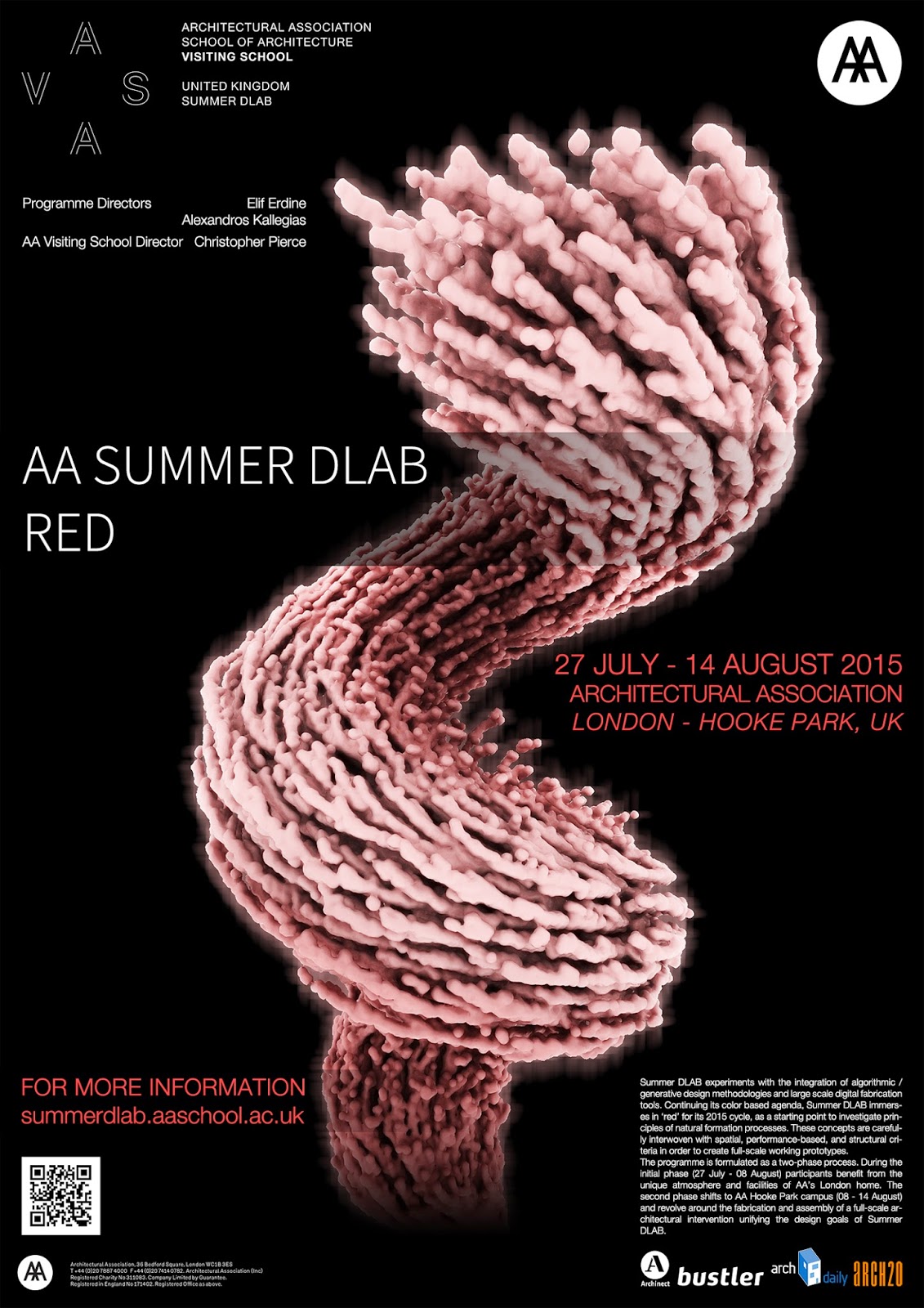 AA Summer DLAB 12 London And Hooke Park News McNeel Interesting Summer Dlab 2015 Red AA Summer DLAB 12 London And Hooke Park News McNeel Interesting Summer Dlab 2015 Red