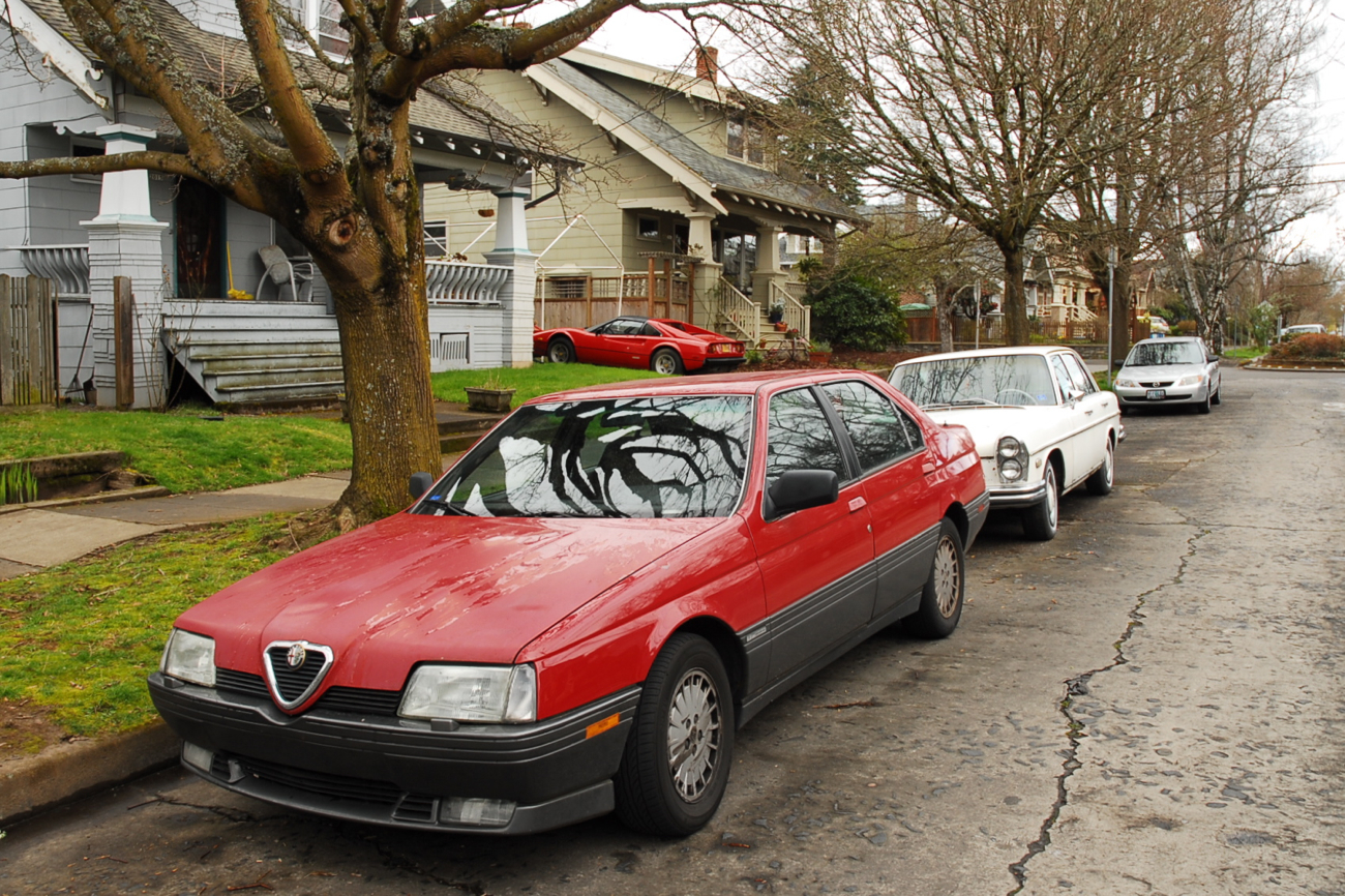 Old Parked Cars 1991 Alfa Romeo 164l