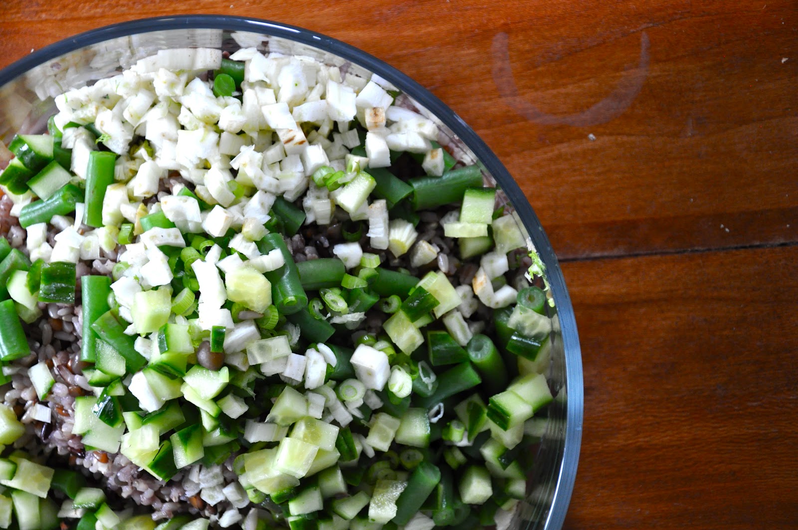 cold bean salad