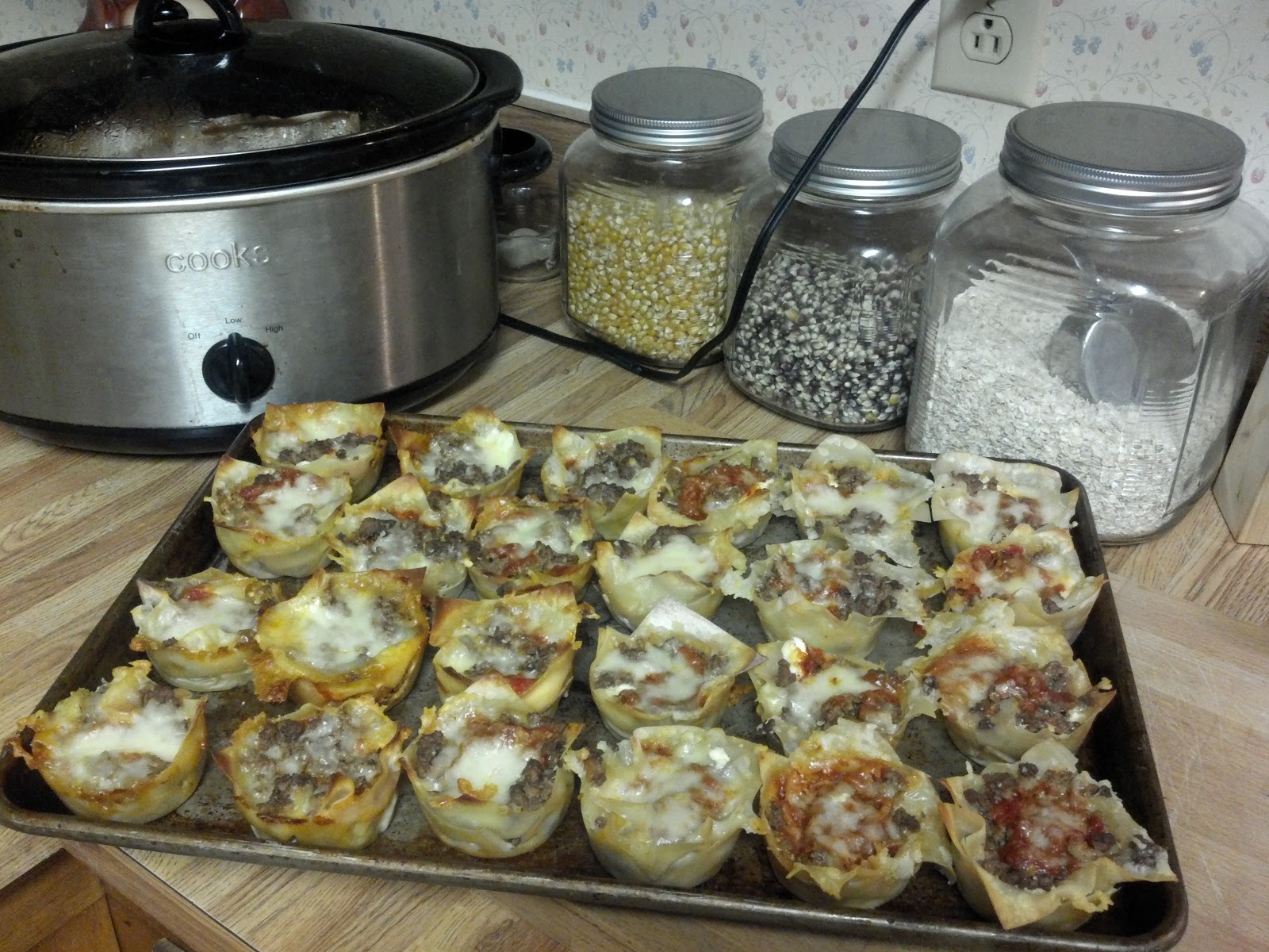 Simply Stated Lasagna Cupcakes