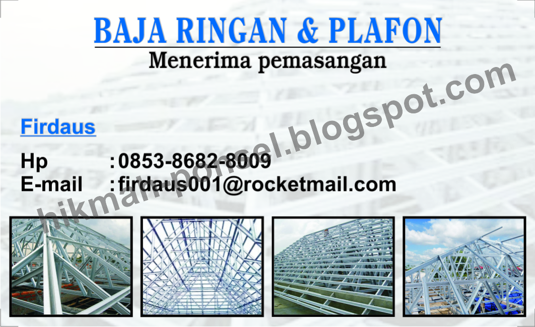 Hikmah Ponsel Sample Kartu Nama