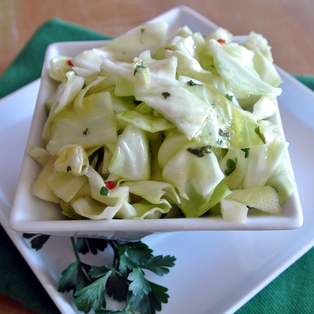 Gourmet Cooking For Two Tangy AppleCabbage Salad
