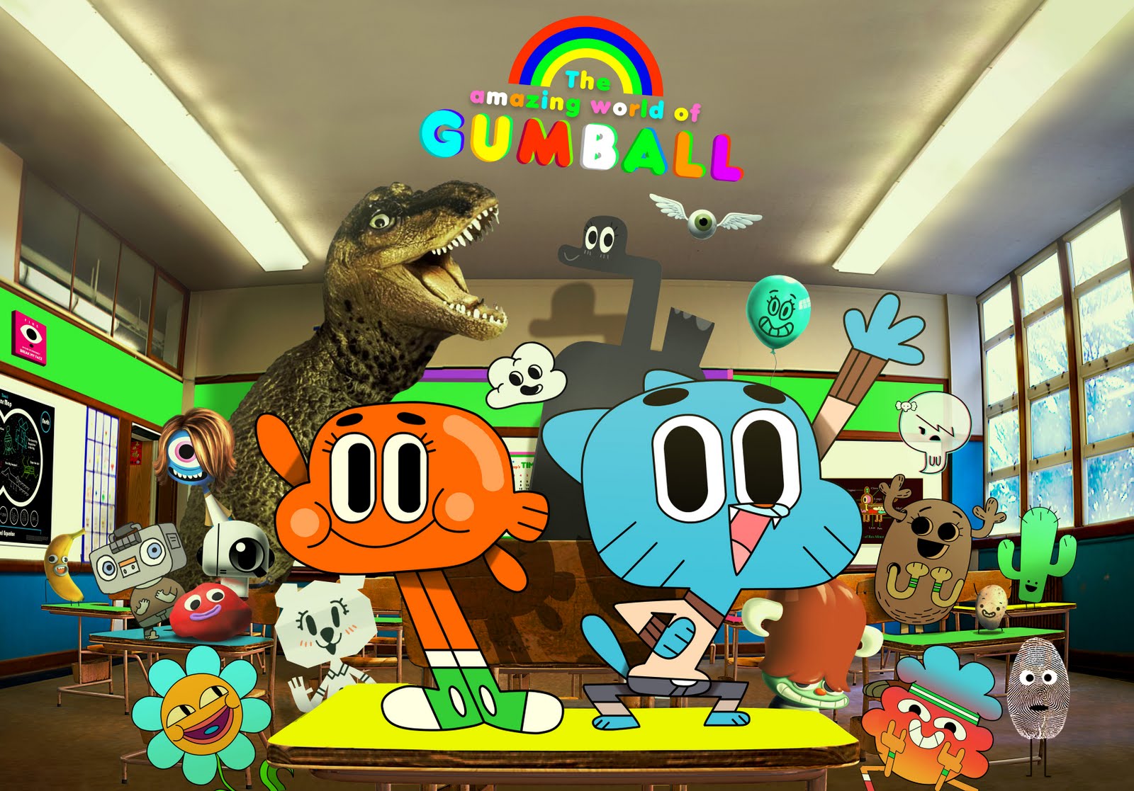 imágenes del increíble mundo de gumball te las traemos en juegos de