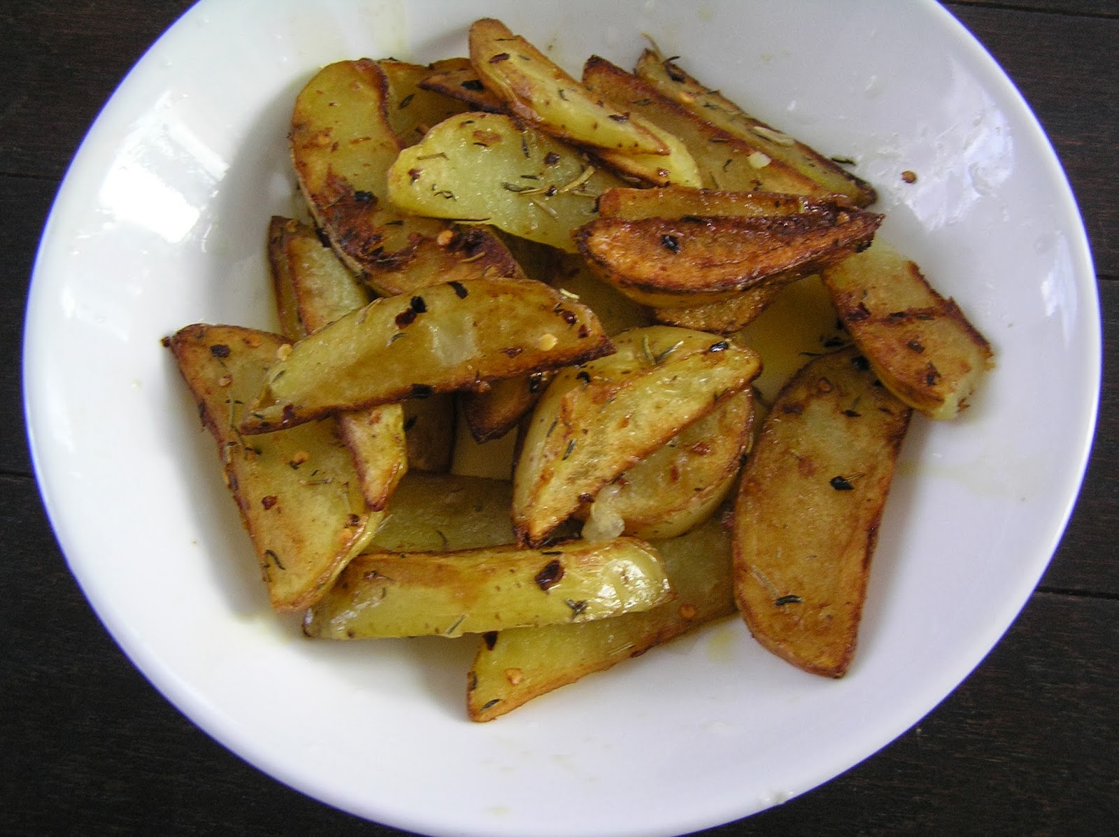 The Melting Pot Pan Fried Potato with Rosemary and Thyme