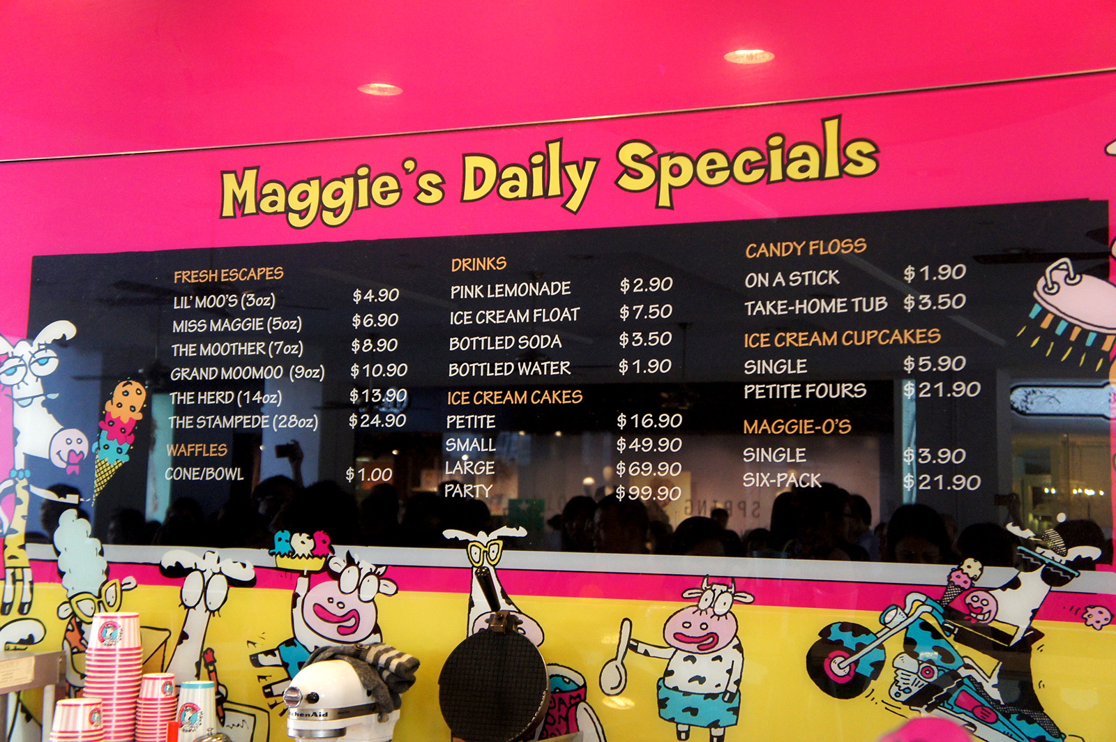 Bugis Junction Food Trail Maggie Moo’s The Dainty Candy