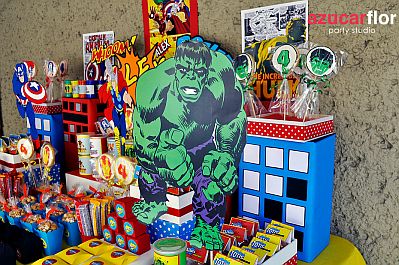 Decoracion Fiestas Infantiles Los Vengadores, Salones
