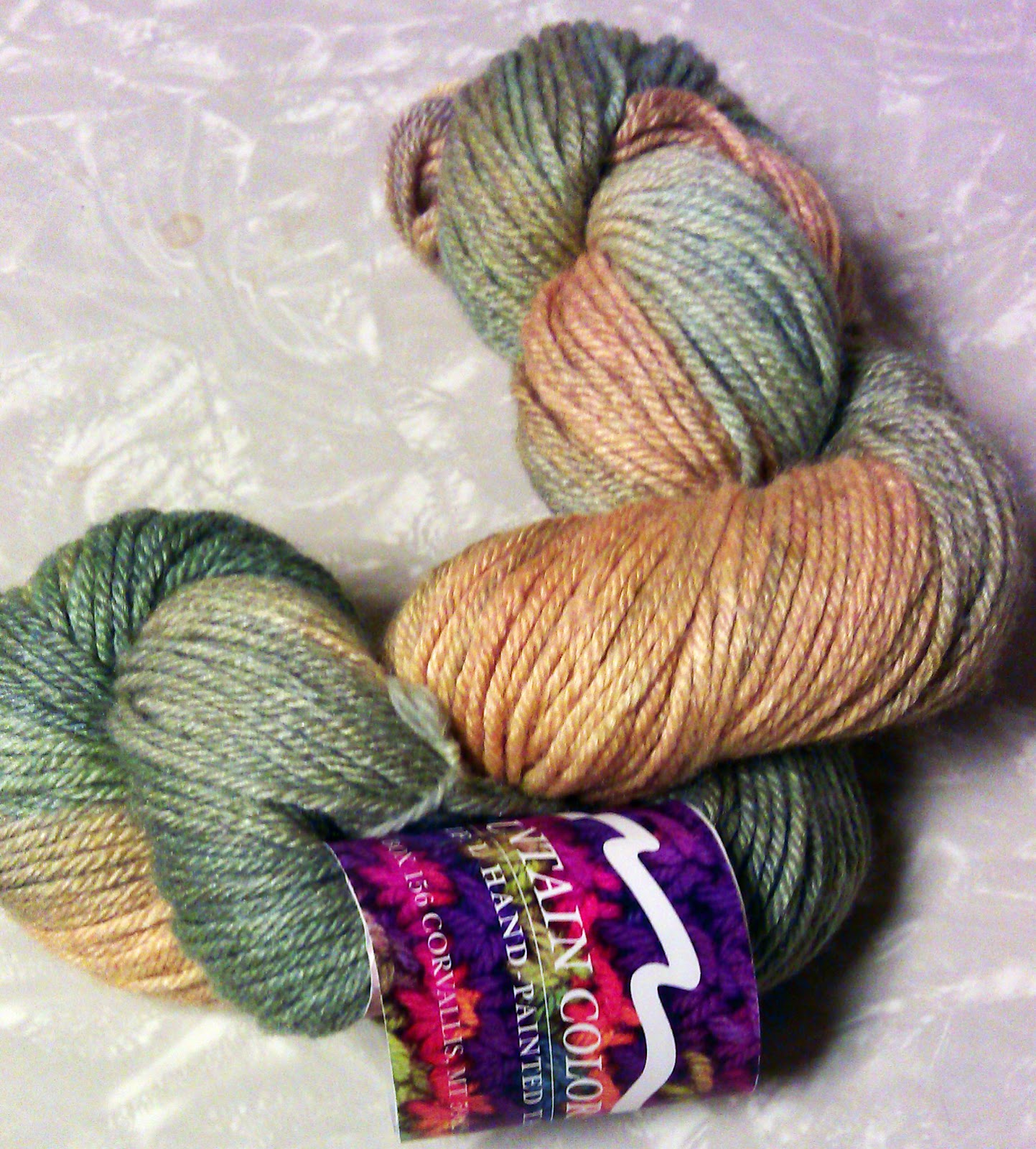 handmade by stefanie: FO Friday: Quick Baby Knits in Winter Silk