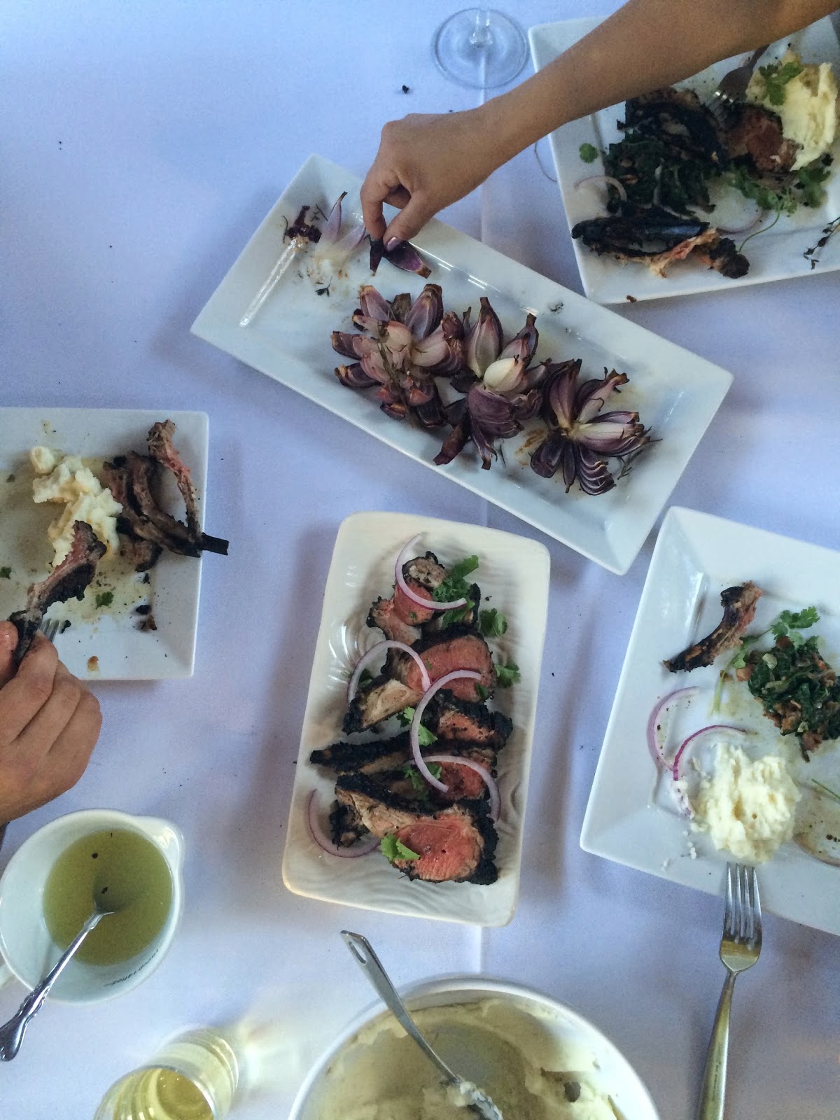 Tate's Kitchen red onion flowers