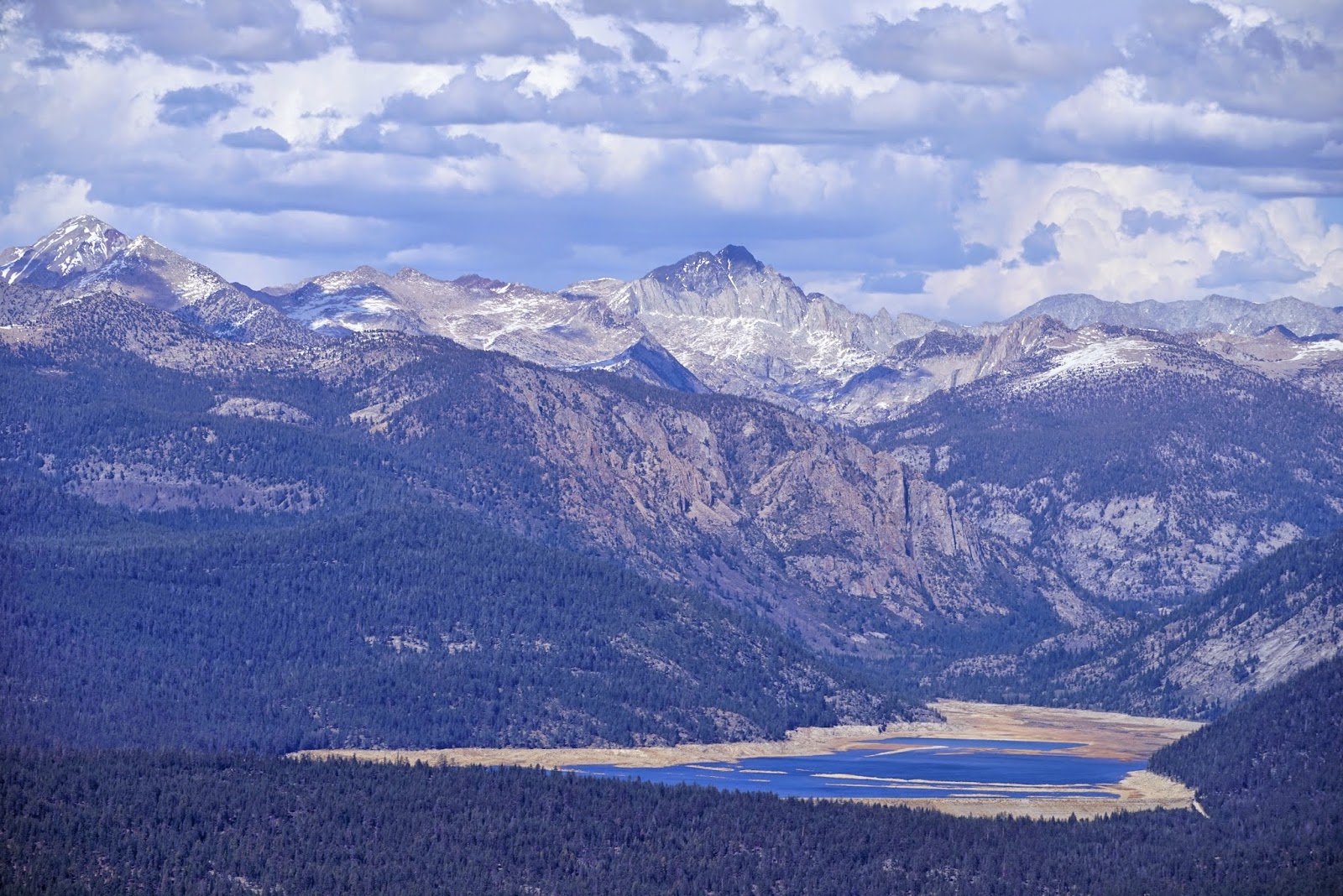 Mid Sierra Musings White Bark Vista Near Huntington Lake California