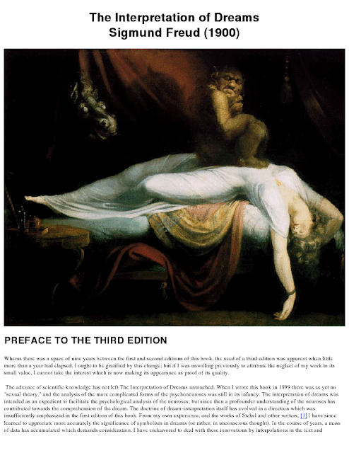The Interpretation of Dreams-Sigmund Freud-1900 L'Interpretazione dei Sogni-SigmundFreud-1900