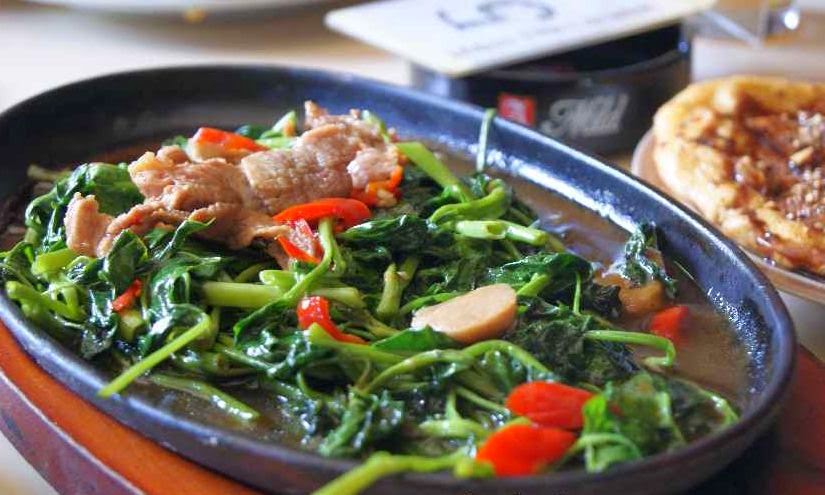 Resep Cara membuat Cah Kangkung Hot Plate Masak Yuk