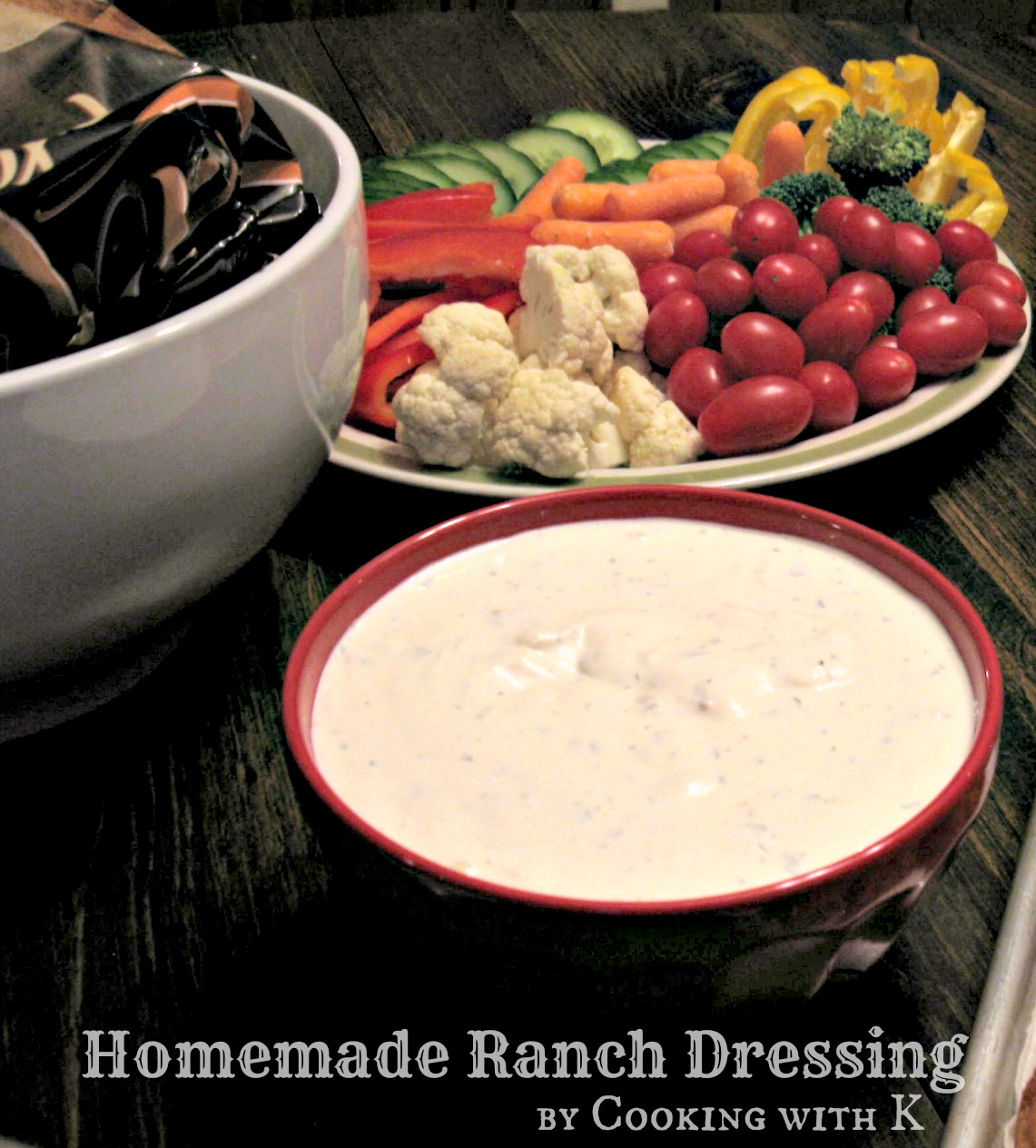 Cooking with K Homemade Ranch Dressing {Originally started out in the