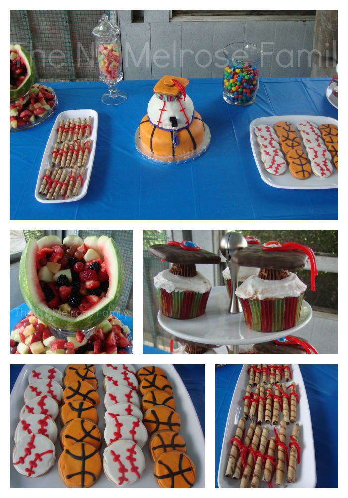 Sports Graduation Party The Melrose Family