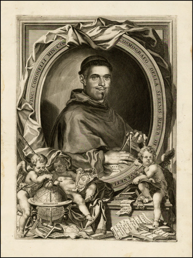 Κουζουλάδες Vincenzo Maria Coronelli (Το νησί και το βασίλειο του