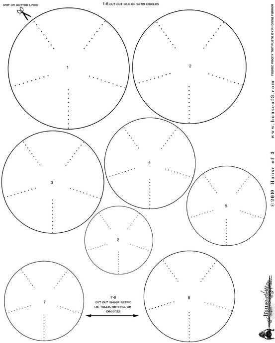 Universal image intended for felt flower template printable Nerdy image for felt flower template printable