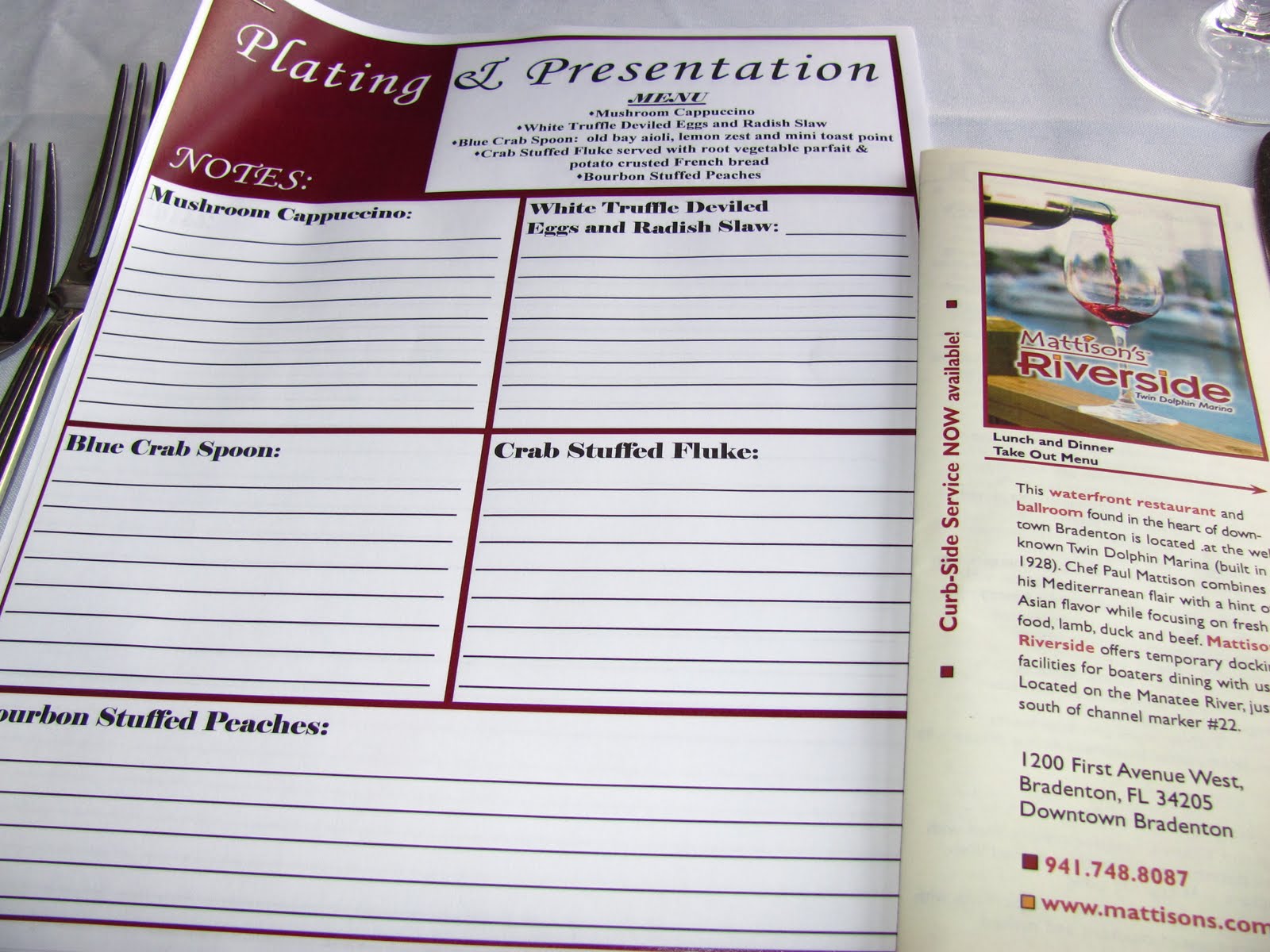 For the Love of Food: Plating & Presentation Cooking Class and Tips at