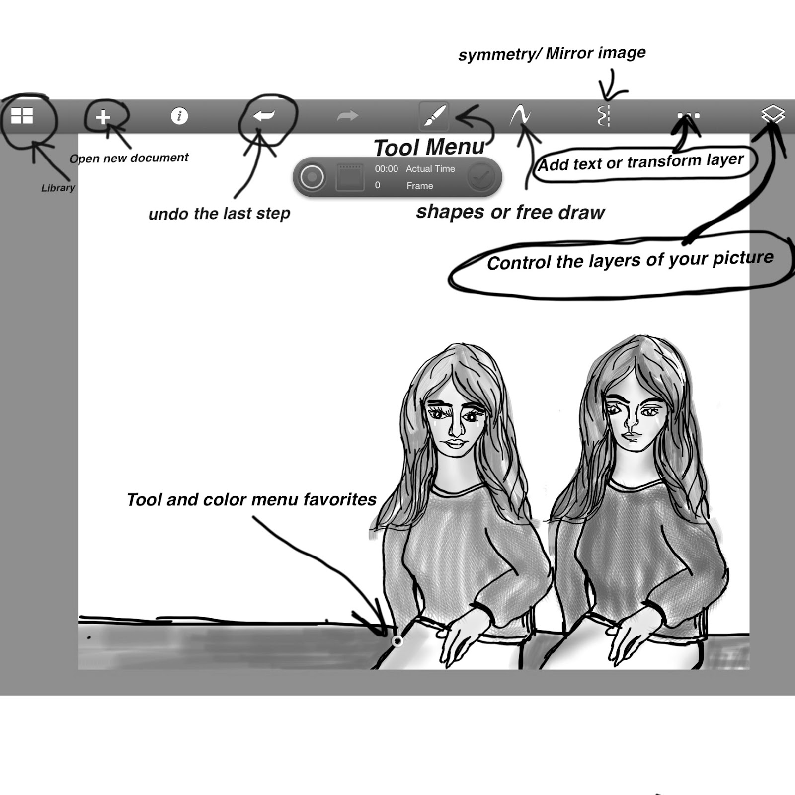 The Helpful Art Teacher Sketchbook Pro For Ipad Using The Ipad