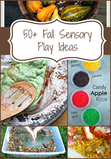 More than 50 fall sensory play ideas for kids
