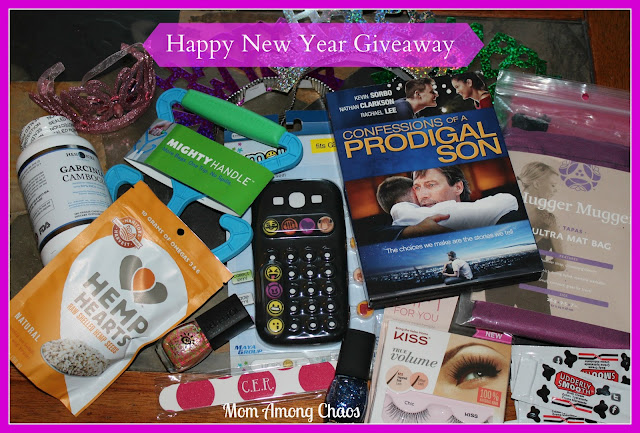 giveaway, giveaways, happy new year, Confessions of a Prodigal Son, phone case, Emoji icons, diet, giveaway, giveaways, beauty, food, #DelSolNailPolish, Udderly Smooth, Thirty-One Gifts, Hugger Mugger
