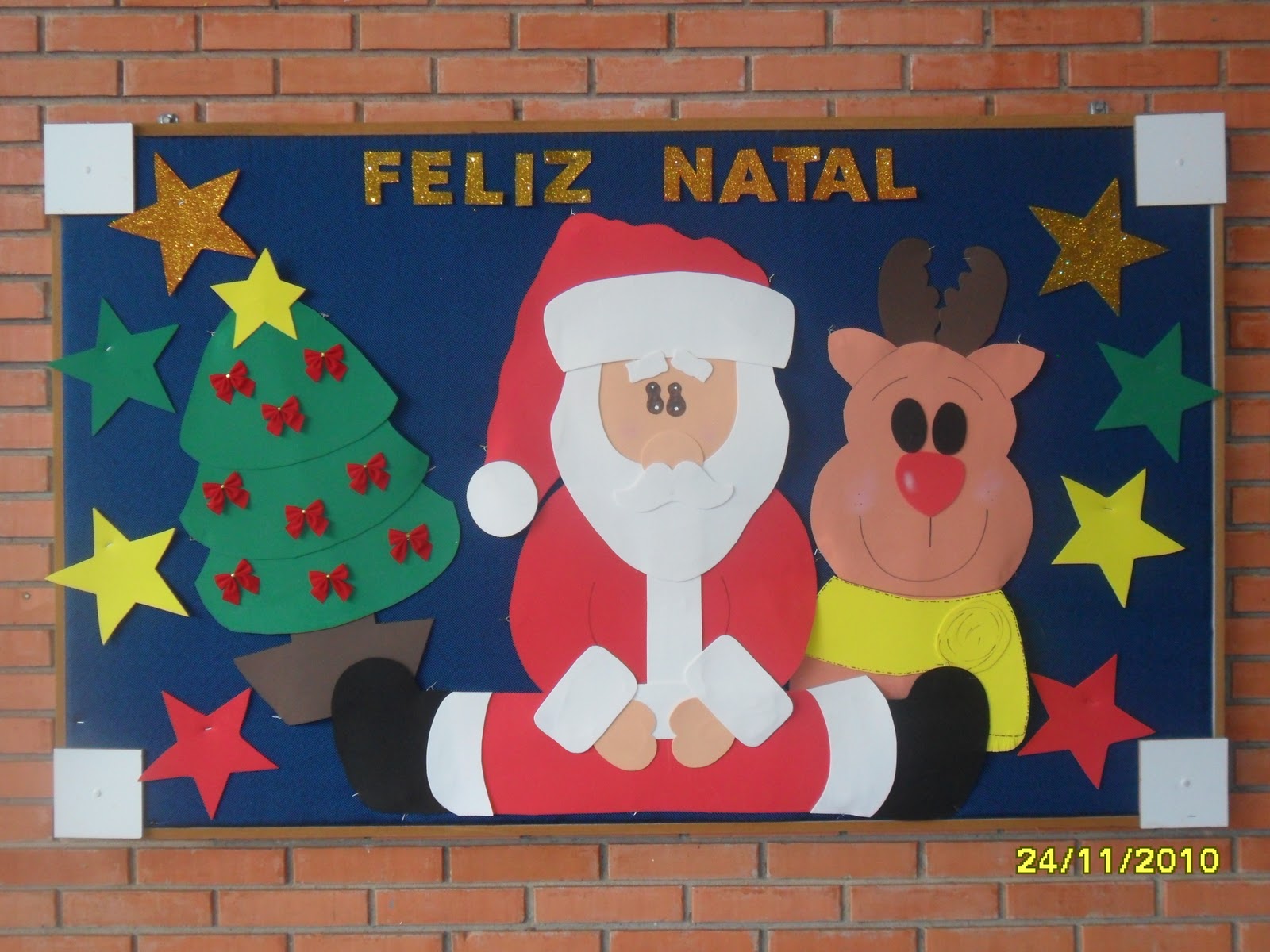 COMPARTILHANDO IDEIAS - PROFESSORA RITA*: Painel de Natal