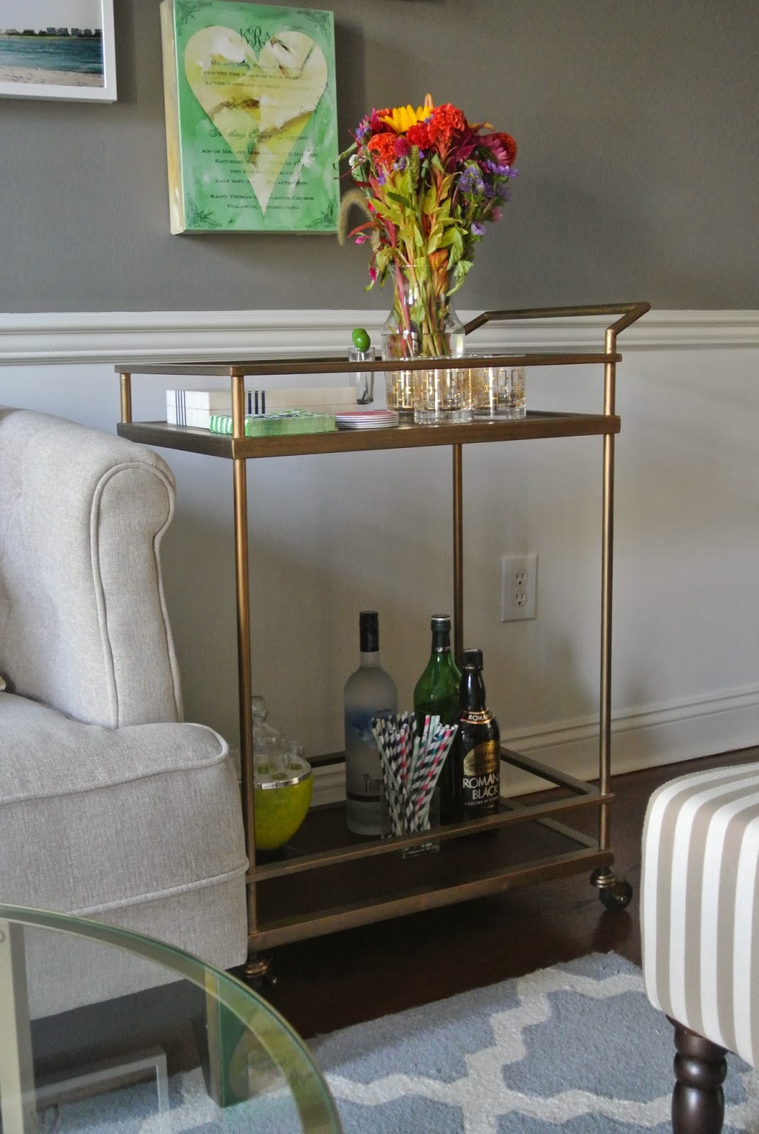 Olive Lane My Target Bar Cart