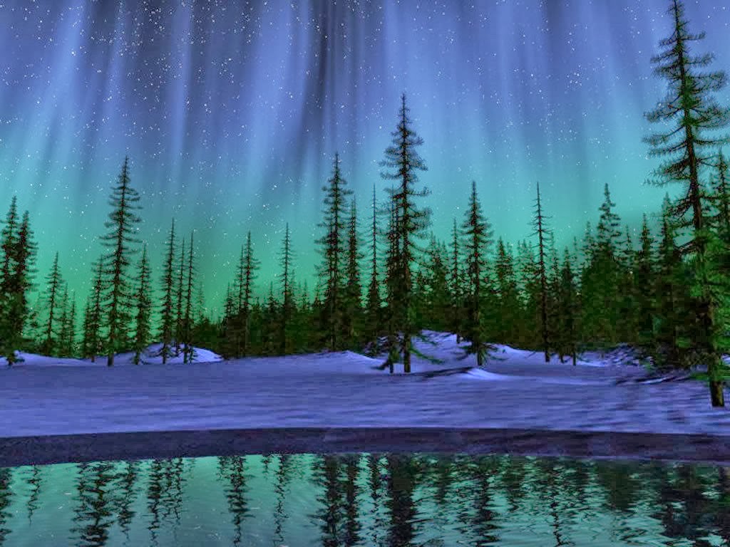 Wallpaper Desk : Northern Lights Wallpaper Wallpaper Desk