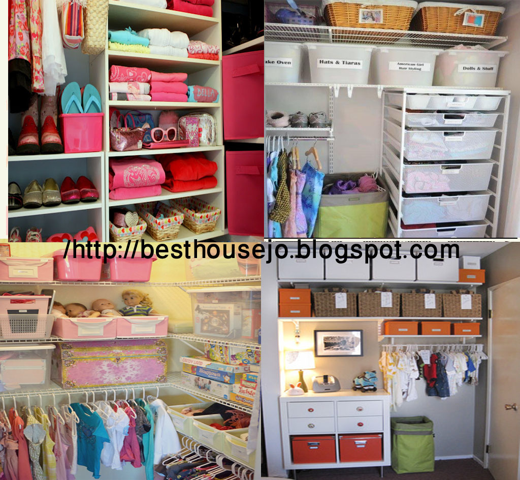 How to organize kids closet