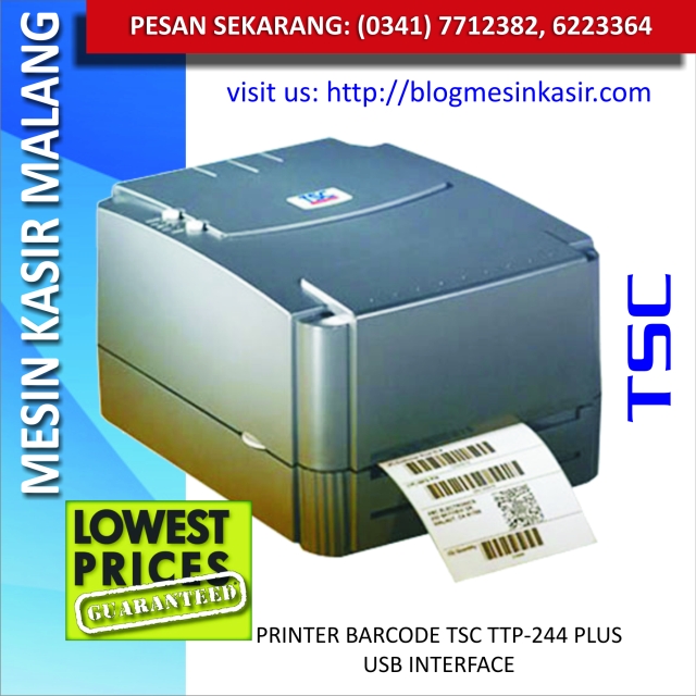 PRINTER BARCODE TSC TTP244 PLUS